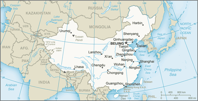 China map